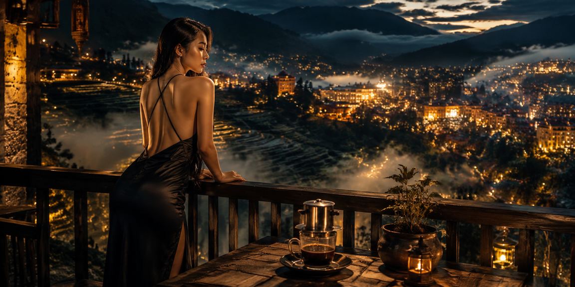 Người dùng Sapa nhận thưởng VIP cùng ly cà phê sáng trên vùng núi cao